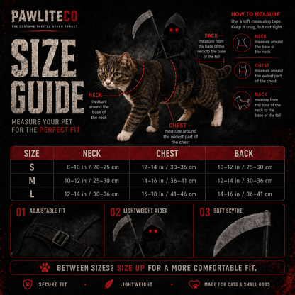 Grim Reaper Rider Pet Costume