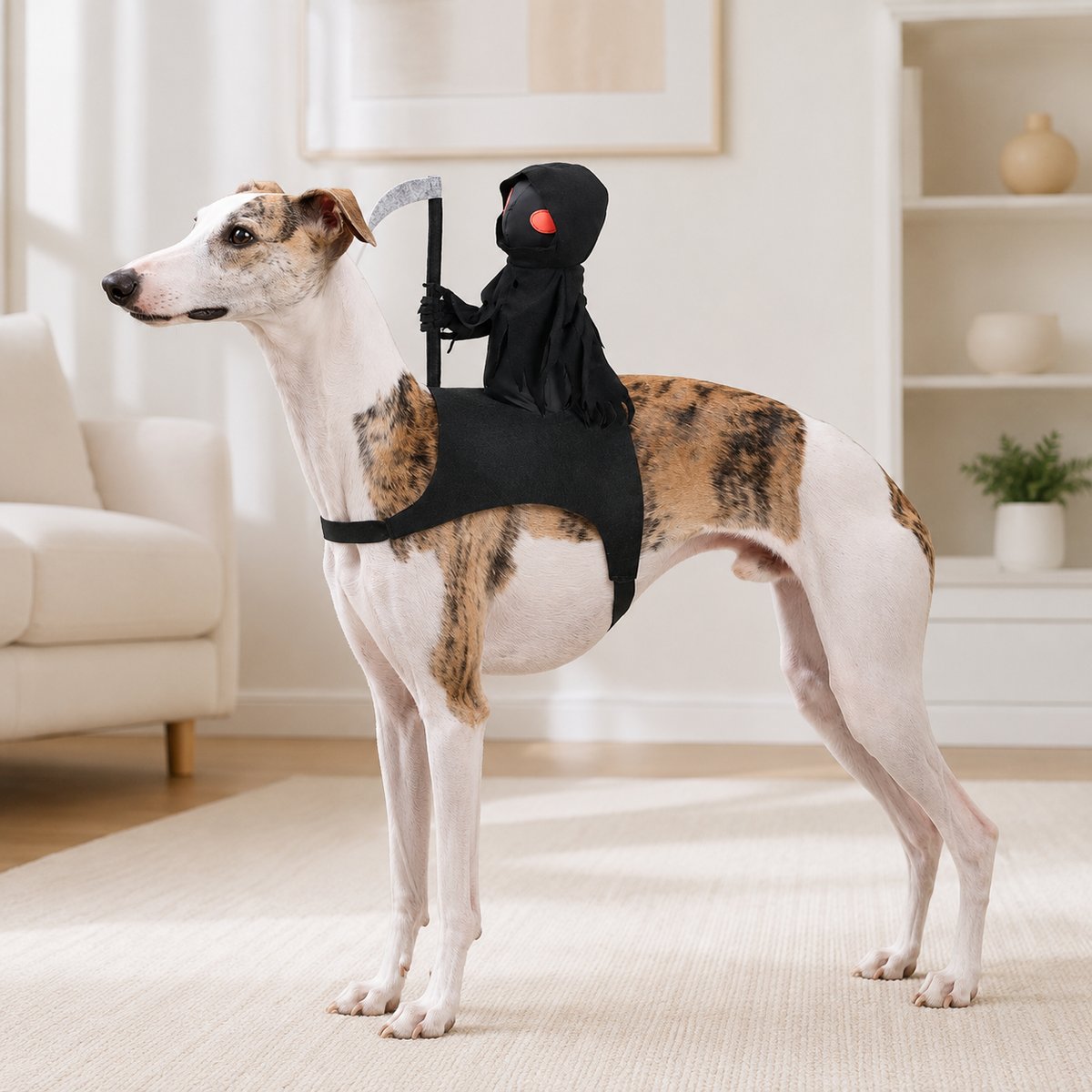 Grim Reaper Rider Pet Costume