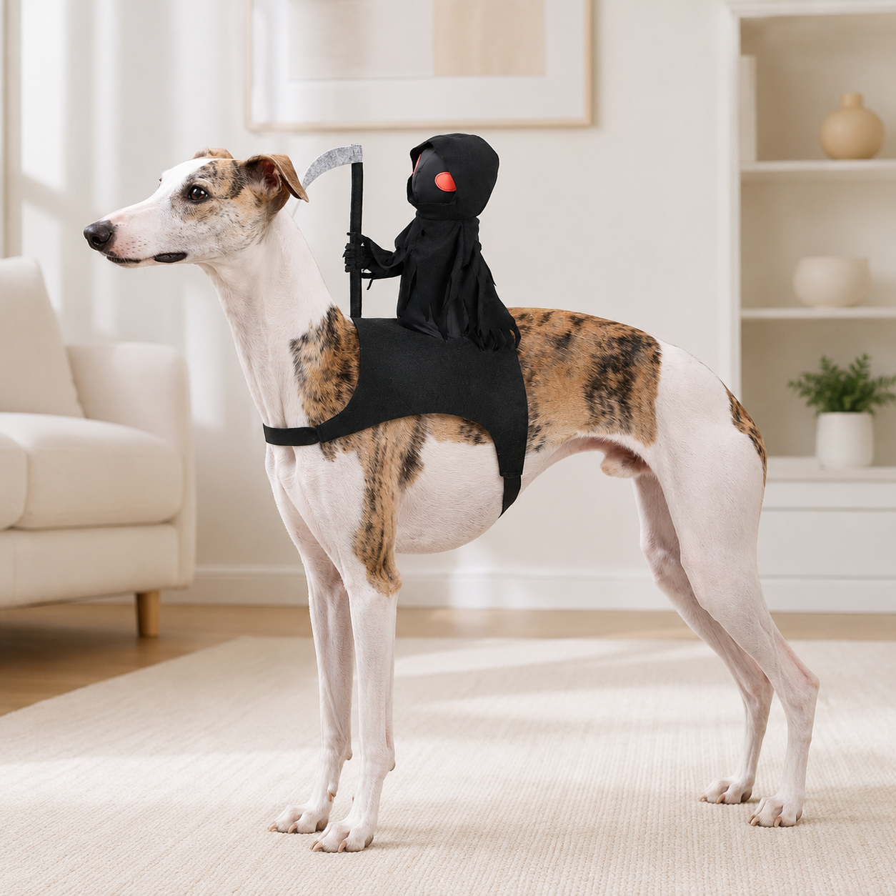 Grim Reaper Rider Pet Costume